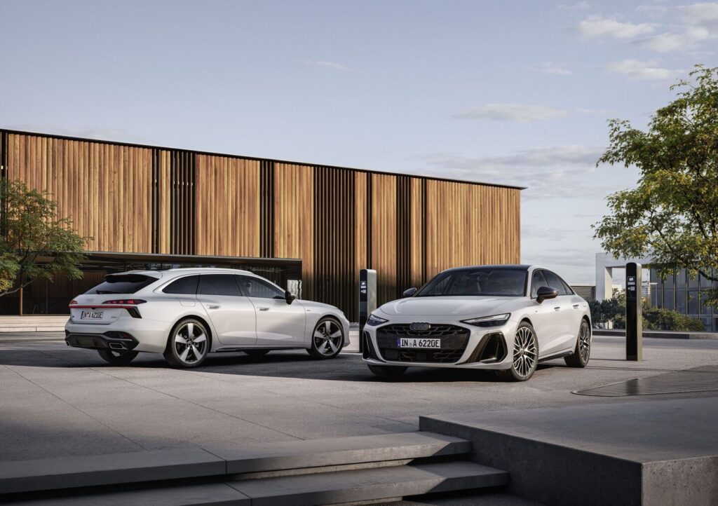 Audi debuts A6 Sedan and Avant plug-in hybrids with up to 106 km electric range, advanced quattro handling, faster charging, and sporty yet efficient performance.