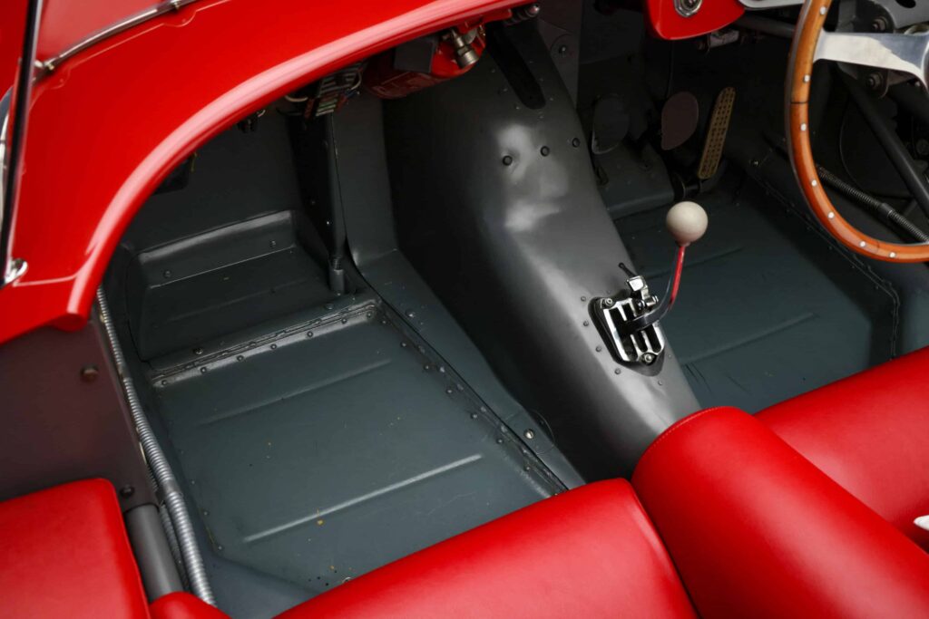 A rare 1957 Ferrari 500 TRC, praised for its stunning design and race history, is expected to fetch up to £7m at RM Sotheby’s auction in Los Angeles on 29 May.