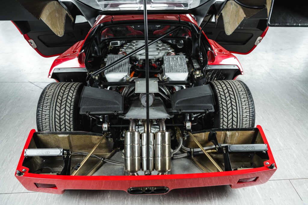 A rare 1989 Ferrari F40 with only 10,749 miles is set to sell for £2.3m at RM Sotheby’s Milan auction, potentially breaking the record for this iconic supercar.