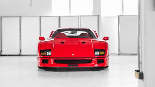 A rare 1989 Ferrari F40 with only 10,749 miles is set to sell for £2.3m at RM Sotheby’s Milan auction, potentially breaking the record for this iconic supercar.