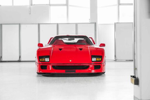 A rare 1989 Ferrari F40 with only 10,749 miles is set to sell for £2.3m at RM Sotheby’s Milan auction, potentially breaking the record for this iconic supercar.