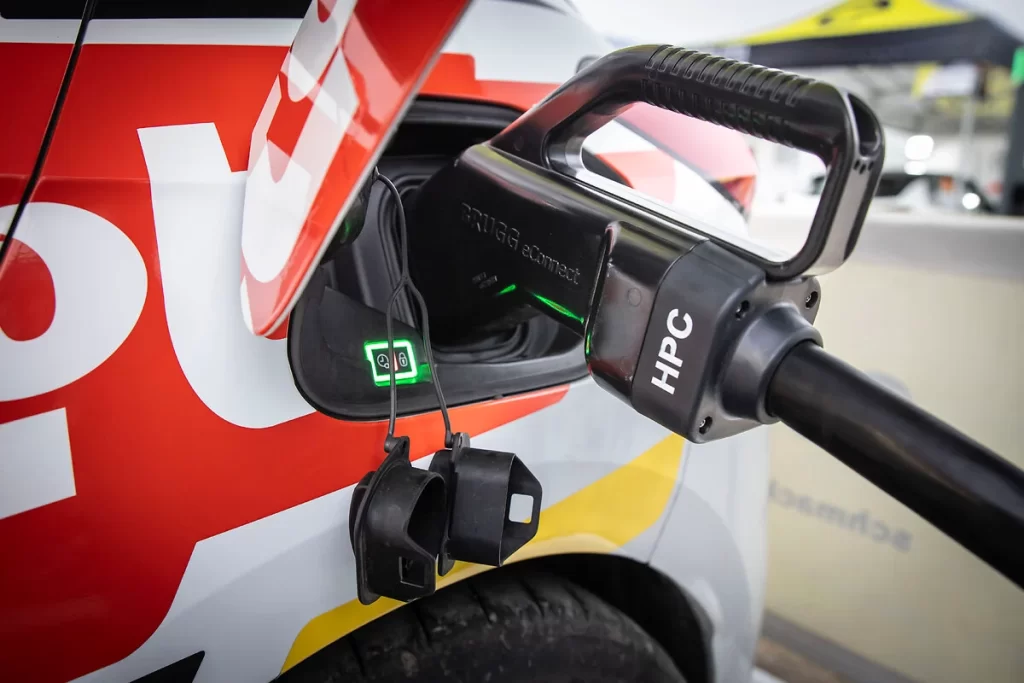 Opel debuts a mobile, green charging system for the 2025 ADAC Opel Electric Rally Cup, enabling fast, fair, and sustainable EV charging with 100 percent renewable energy.