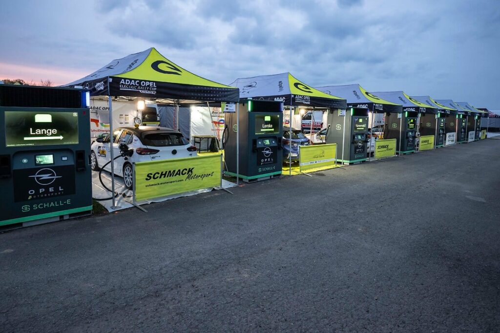 Opel debuts a mobile, green charging system for the 2025 ADAC Opel Electric Rally Cup, enabling fast, fair, and sustainable EV charging with 100 percent renewable energy.