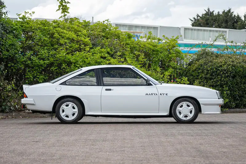 A 1985 Opel Manta GT/E once worth £6,000 is now listed for £40,000 due to its rare condition, low mileage, and classic status ahead of auction on May 17.