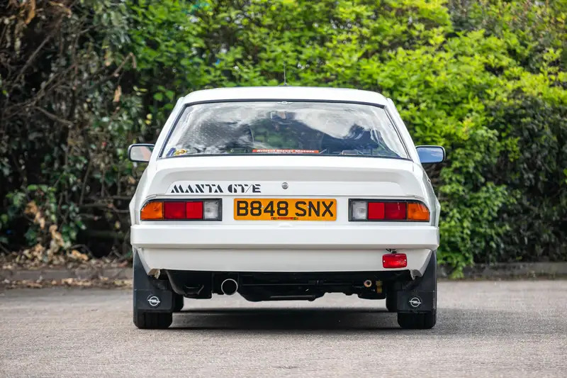 A 1985 Opel Manta GT/E once worth £6,000 is now listed for £40,000 due to its rare condition, low mileage, and classic status ahead of auction on May 17.