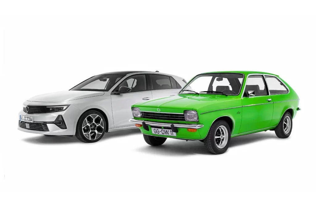 Opel celebrates 50 years of the Kadett City, the 1975 hatchback that redefined versatility and lives on through today’s innovative, tech-rich Astra lineup.
