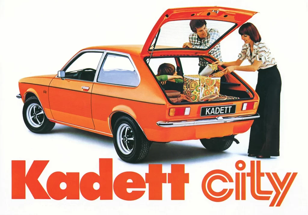 Opel celebrates 50 years of the Kadett City, the 1975 hatchback that redefined versatility and lives on through today’s innovative, tech-rich Astra lineup.