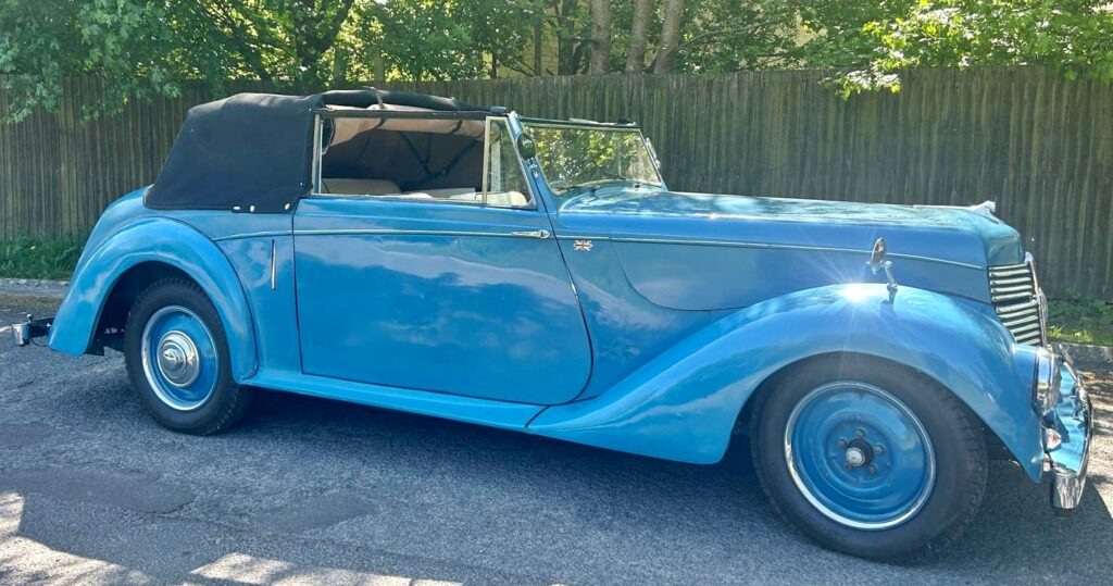 A 1946 Armstrong Siddeley once owned by speed legend Sir Malcolm Campbell is up for auction, fully restored and expected to fetch up to £15,000 at Haynes Motor Museum.
