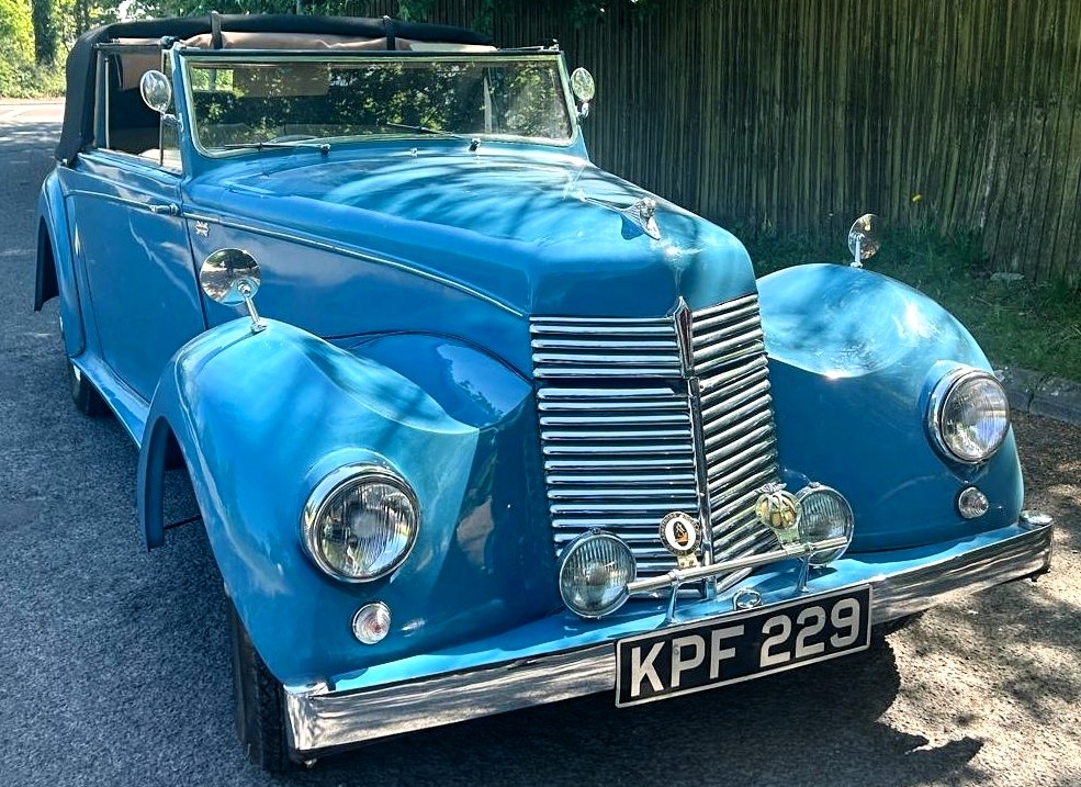 A 1946 Armstrong Siddeley once owned by speed legend Sir Malcolm Campbell is up for auction, fully restored and expected to fetch up to £15,000 at Haynes Motor Museum.